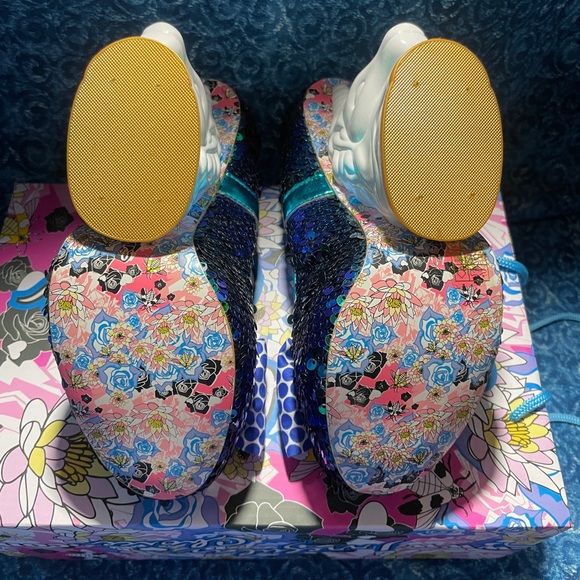 Irregular Choice Sequined Paint A Friend Unicorn Heels - Picture 2 of 7